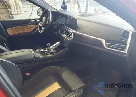 2022 BMW X6 M from USA, damaged, VIN 5YMCY0C07N9L41665